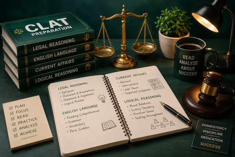 CLAT law entrance preparation